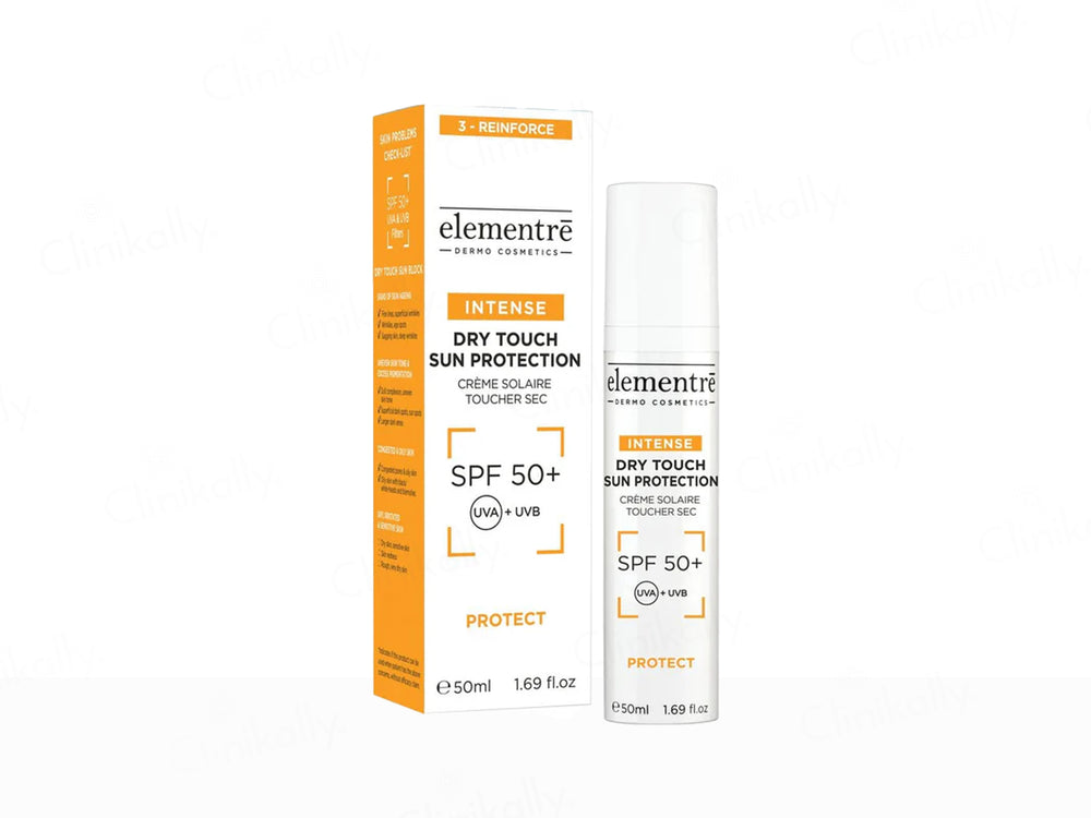 Elementre Intense Dry Touch Sun Protection Sunscreen SPF 50+