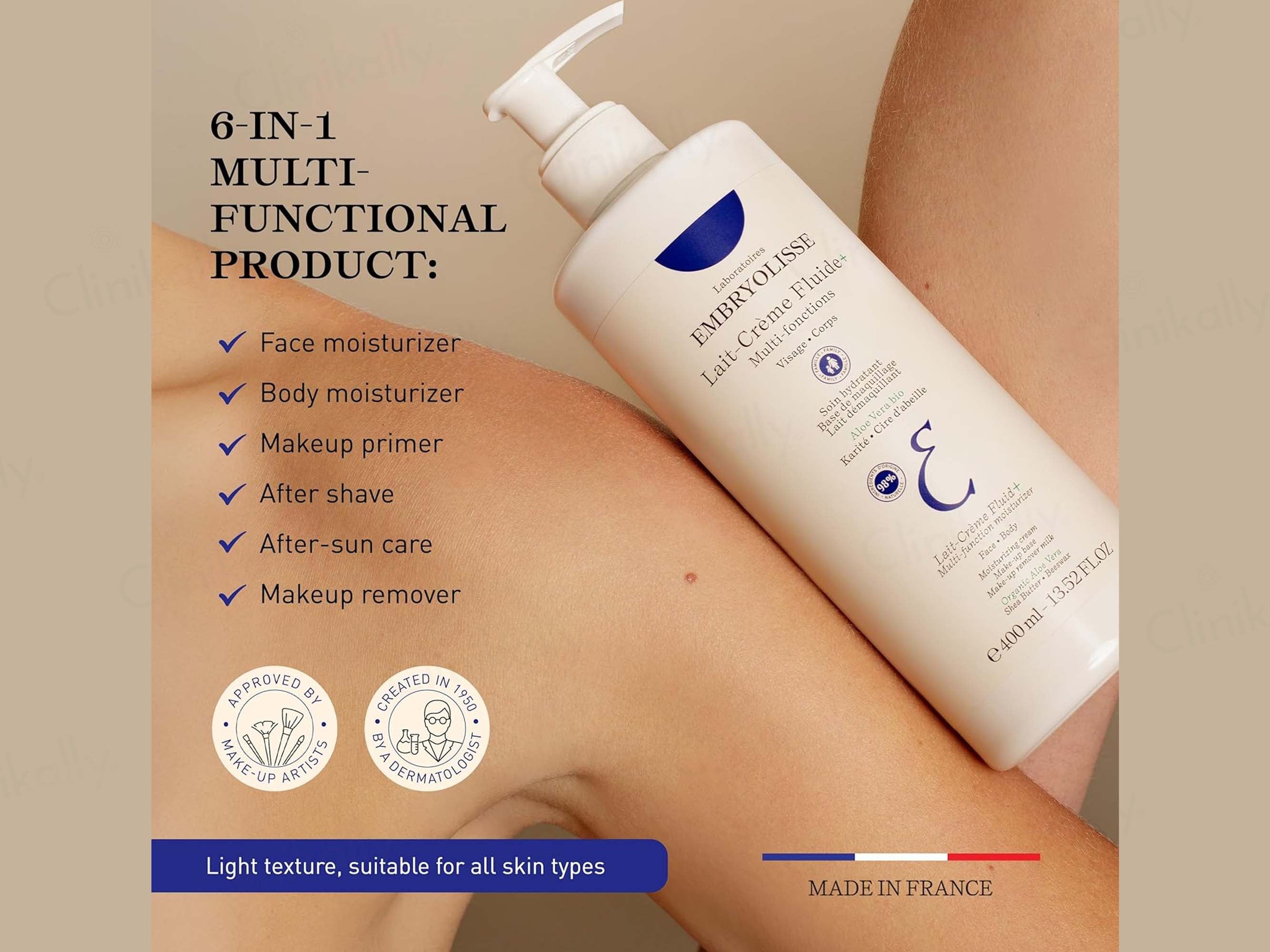 Embryolisse Lait Crème Fluide Plus Multi-function Moisturizing Cream