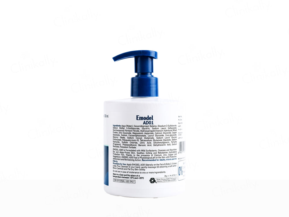 Emodel AD01 Gentle Face & Body Cleansing Gel