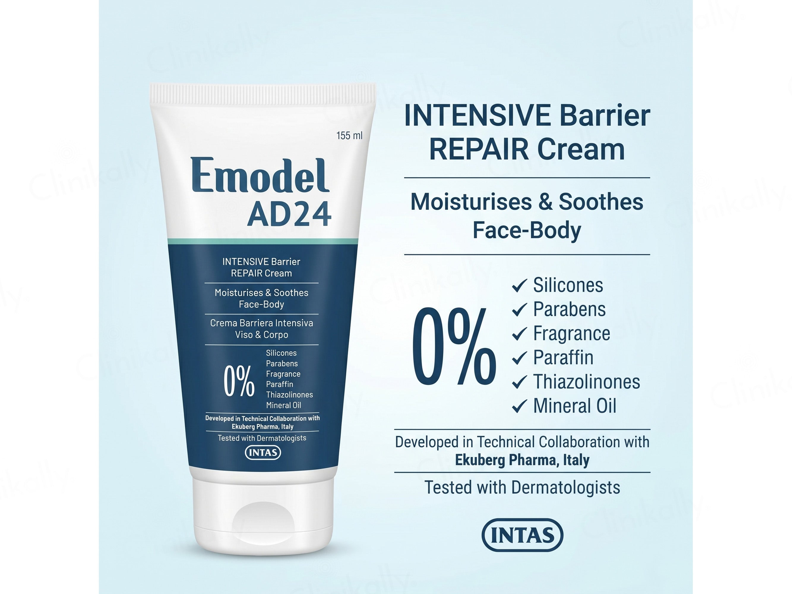 Emodel AD24 Intensive Barrier Repair Face & Body Cream