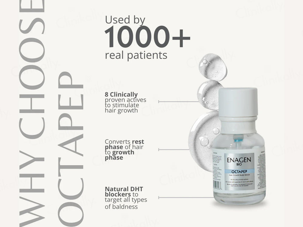 EnagenBio Octapep Hair Growth Scalp Serum