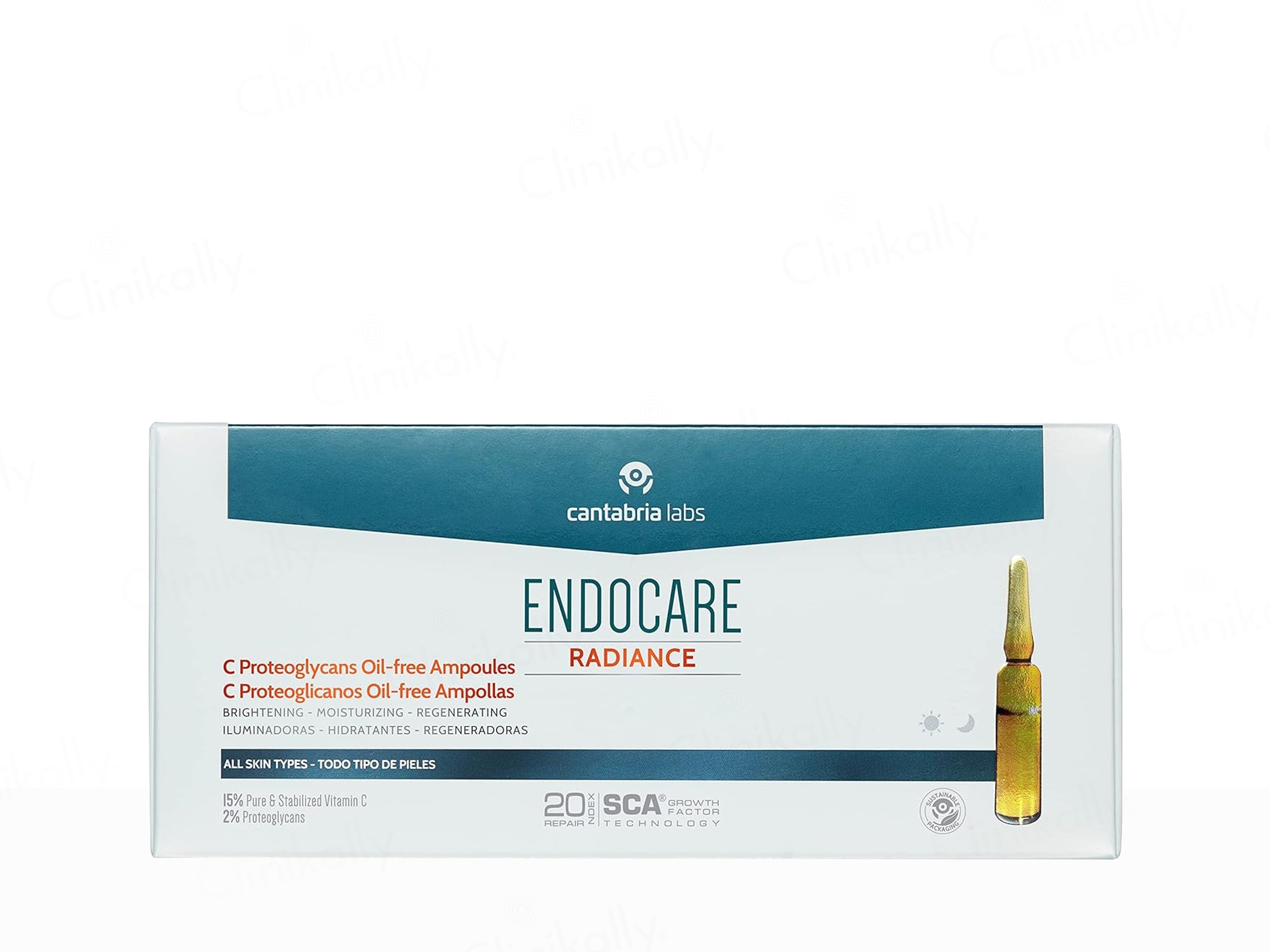 Endocare Radiance C Proteoglycans Oil-Free Ampoule Serum Kit