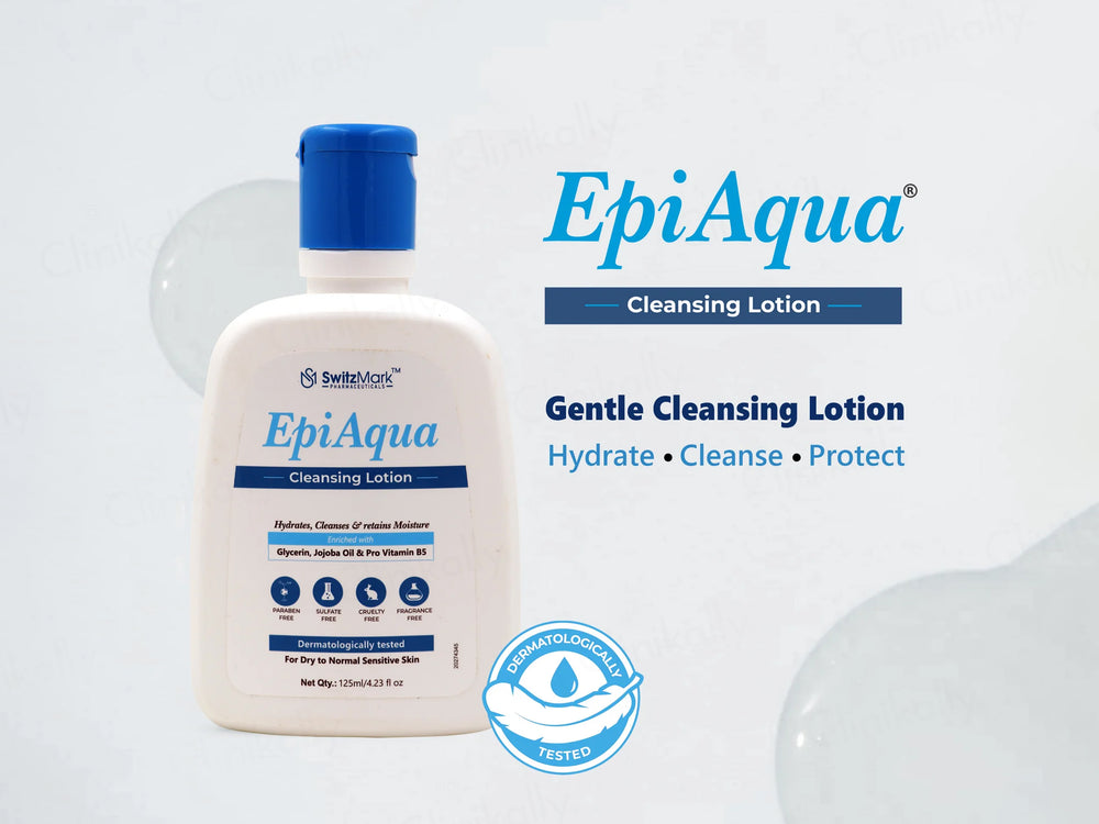 Epiaqua Cleansing Lotion For Dry To Normal Sensitive Skin
