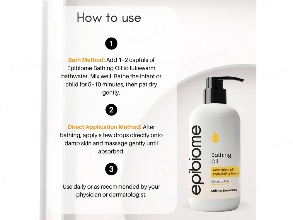 Epibiome Gentle Bathing Oil