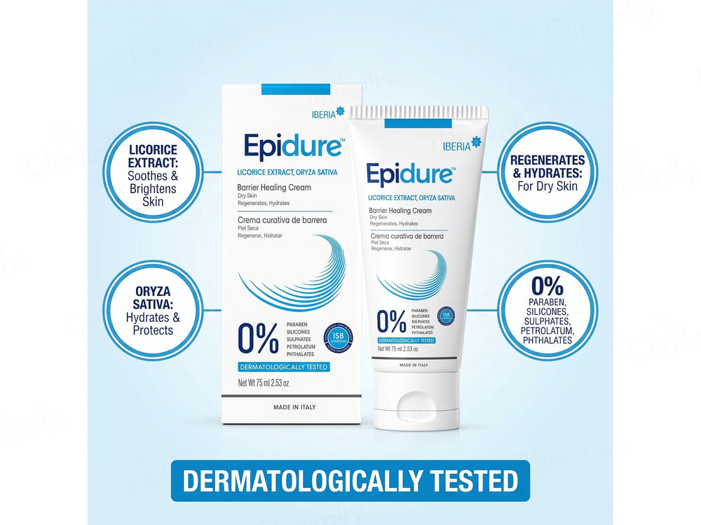 Epidure Barrier Healing Cream For Dry Skin