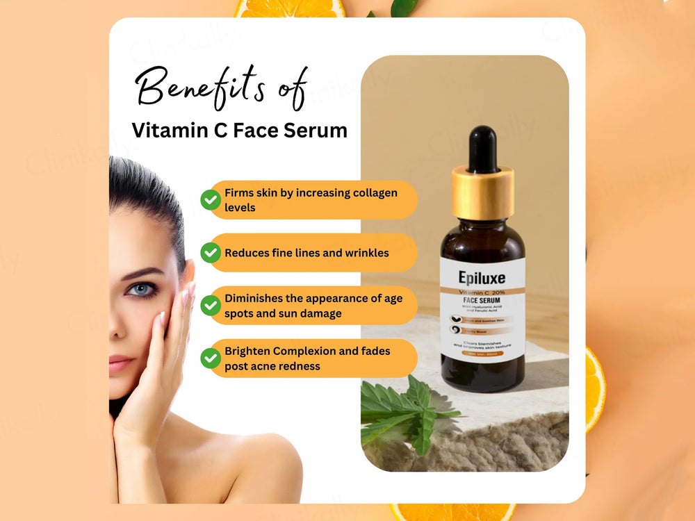 Epiluxe Vitamin C 20% Face Serum