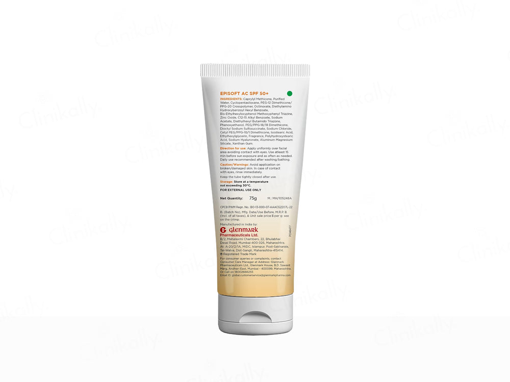 Episoft AC Hydrating Sunscreen SPF 50+ PA++++