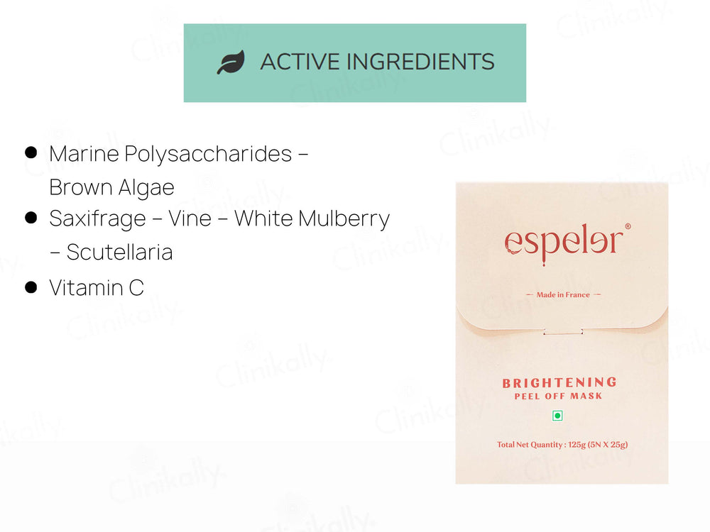 Espeler Brightening Peel Off Mask