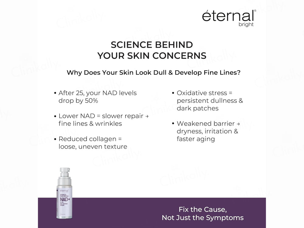 Eternal Bright Advanced Multi-Peptide NAD+ & EGF Age-Defying Serum