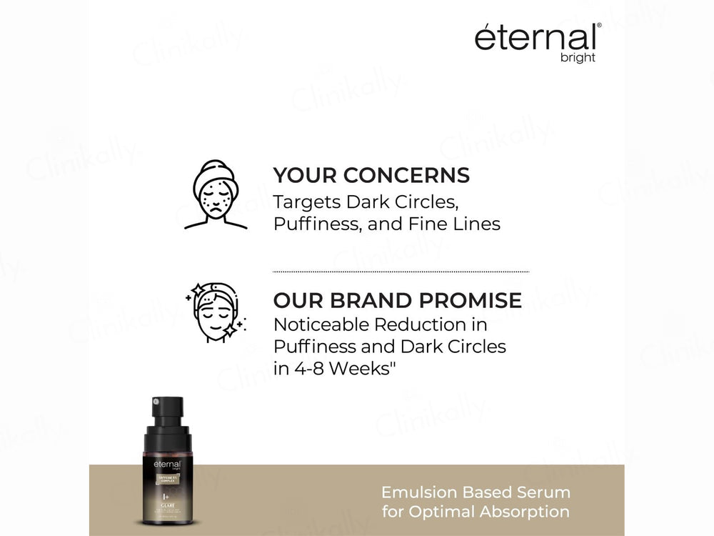 Eternal Bright Caffeine 5% Complex Glare Eye Serum