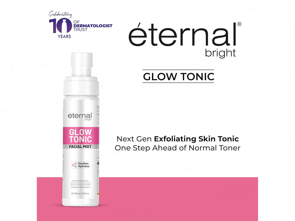 Eternal Bright Glow Tonic Exfoliating Facial Toner Mist