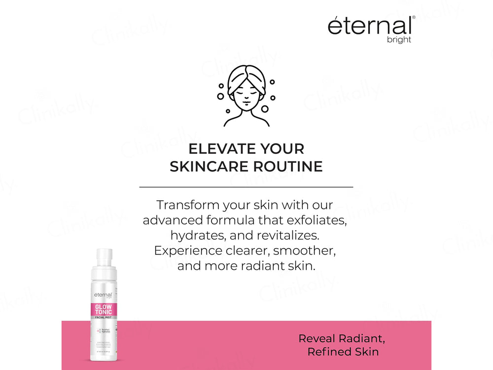 Eternal Bright Glow Tonic Exfoliating Facial Toner Mist