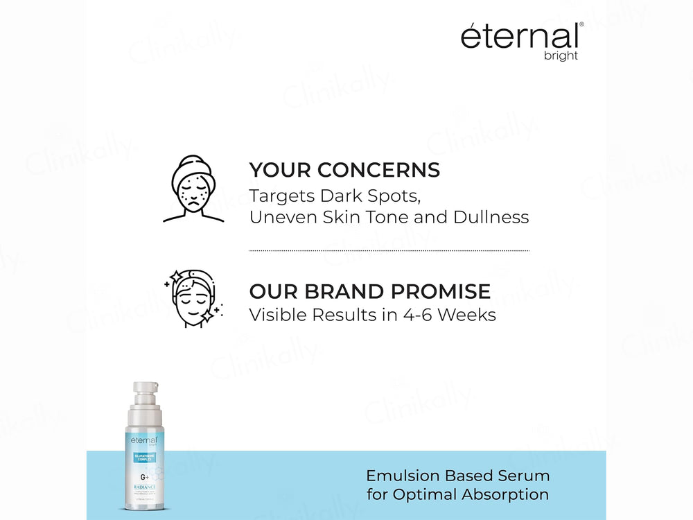 Eternal Bright Glutathione Complex G+ Radiance Skin Brightening Serum