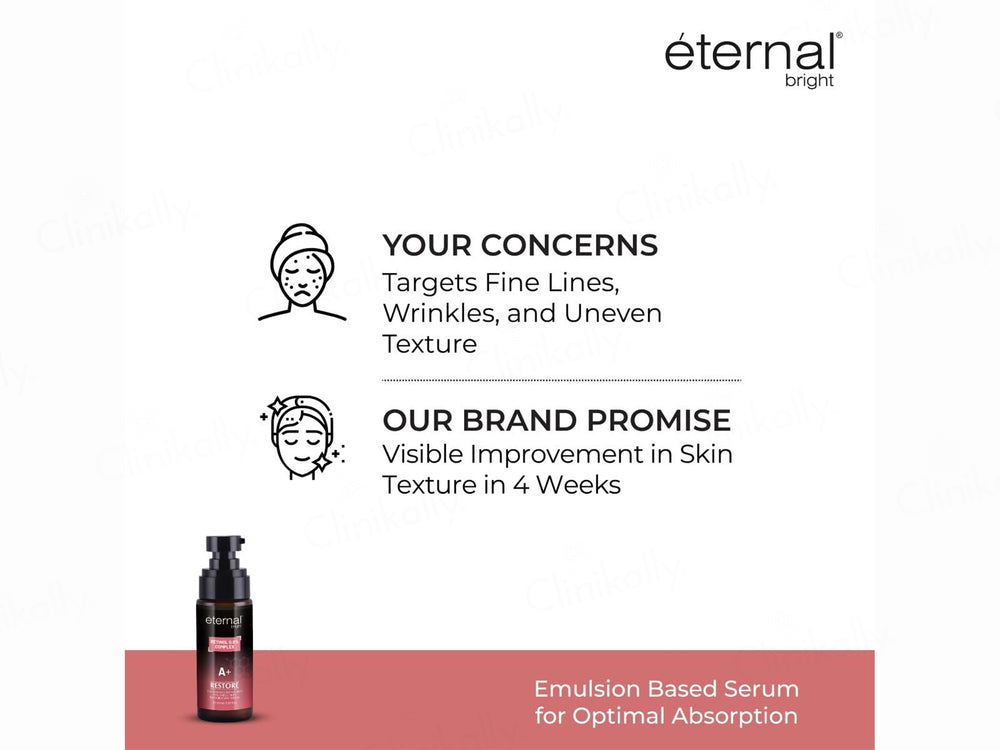 Eternal Bright Retinol 0.8% Complex A+ Restore Serum