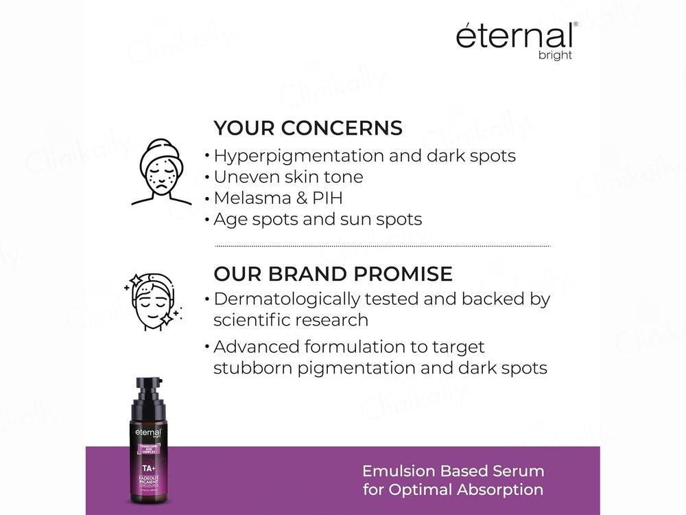 Eternal Bright Tranexamic Acid Complex TA+ Fadeout Pigment Correcting Serum