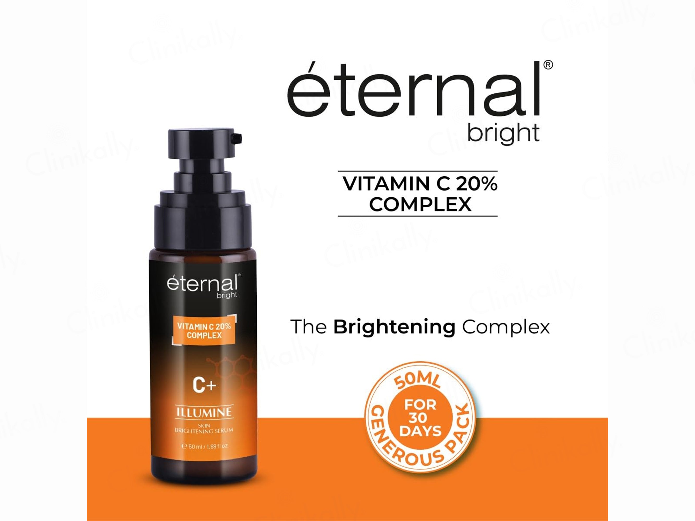 Eternal Bright Vitamin C 20% Complex C+ Illumine Skin Brightening Serum