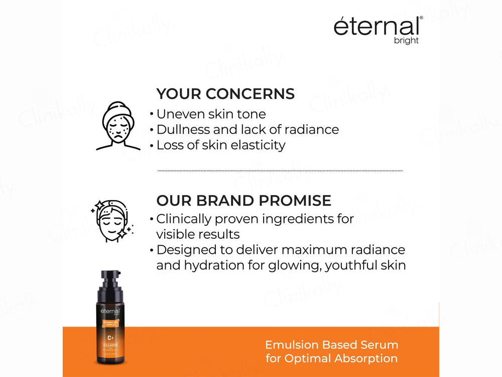 Eternal Bright Vitamin C 20% Complex C+ Illumine Skin Brightening Serum