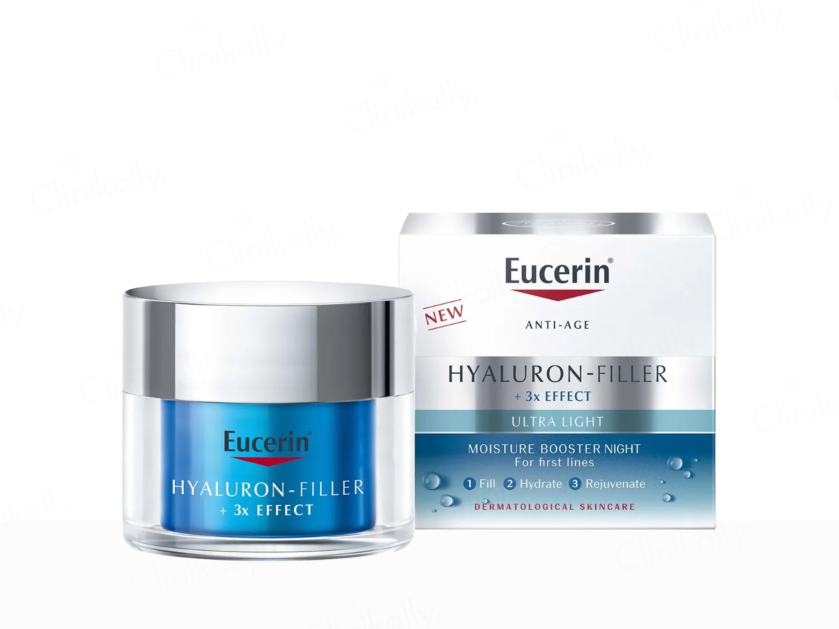 Eucerin Anti-Age Hyaluron-Filler +3X Effect Ultra Light Night Cream