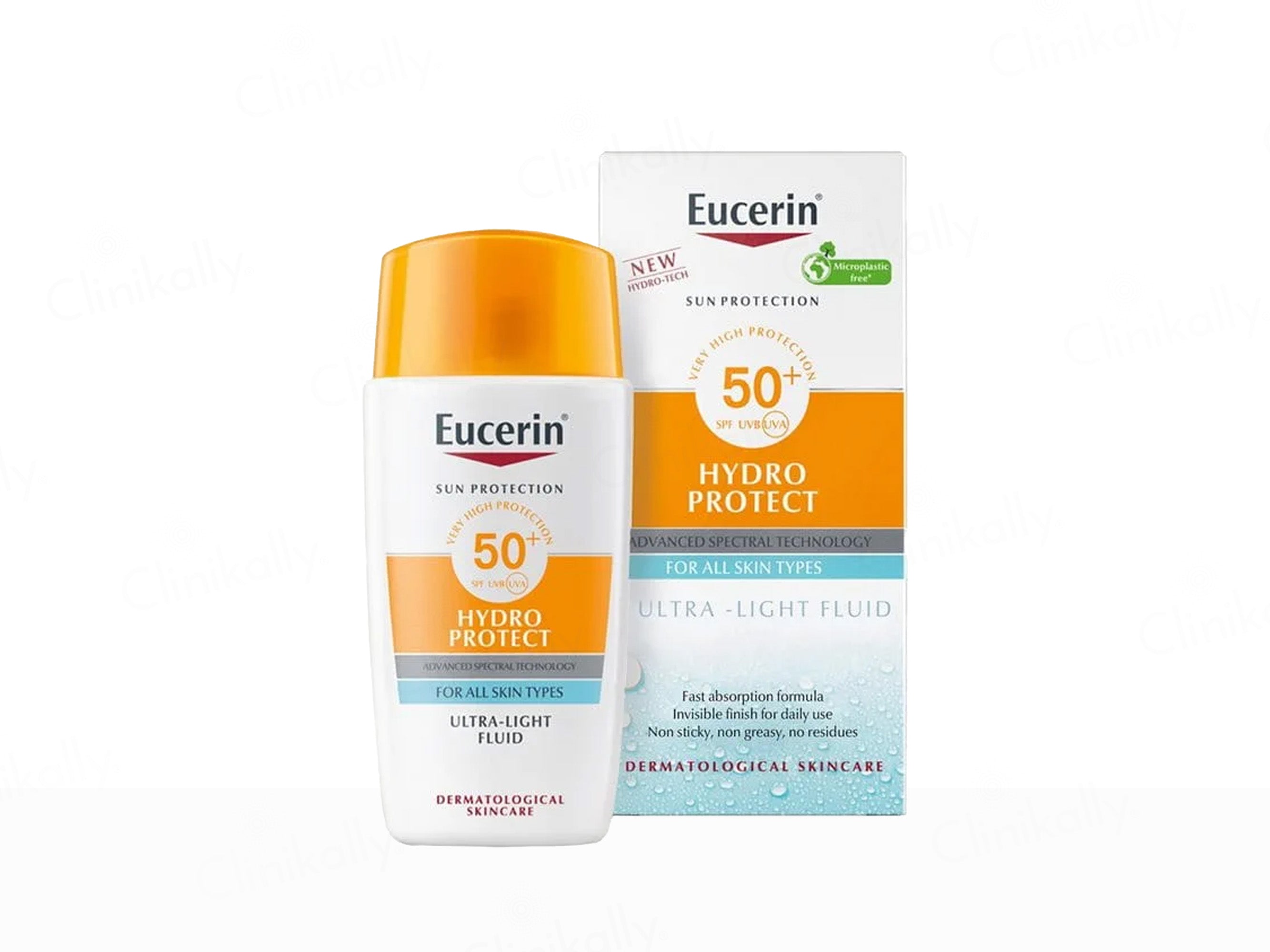 Eucerin Hydro Protect Ultra-Light Fluid Sunscreen SPF 50+