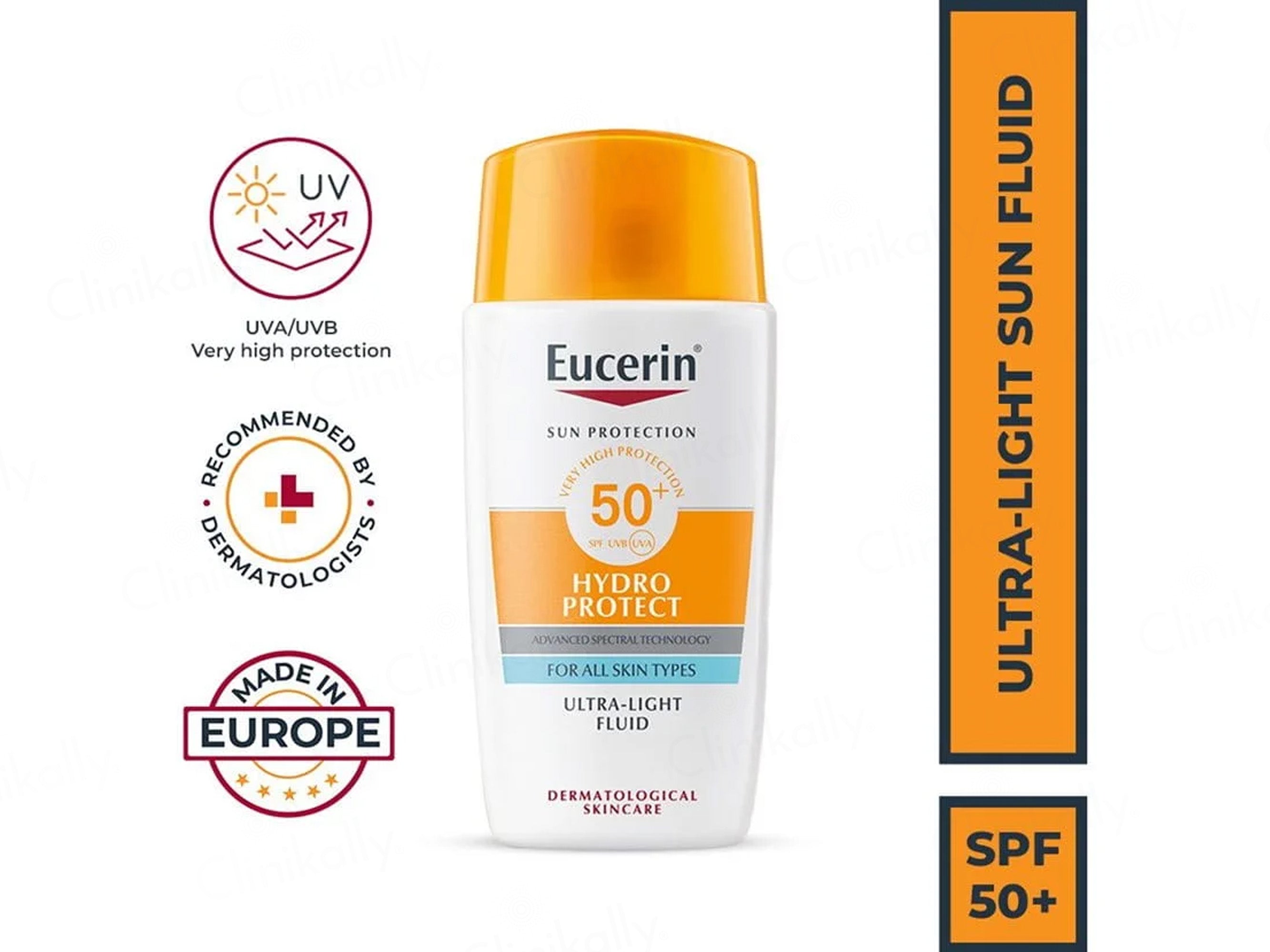 Eucerin Hydro Protect Ultra-Light Fluid Sunscreen SPF 50+