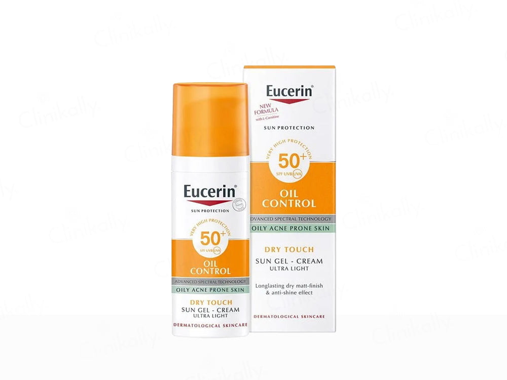 Eucerin Oil Control Dry Touch Ultra Light Sun Gel-Cream Sunscreen SPF 50+