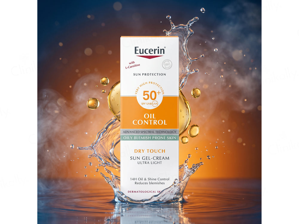 Eucerin Oil Control Dry Touch Ultra Light Sun Gel-Cream Sunscreen SPF 50+