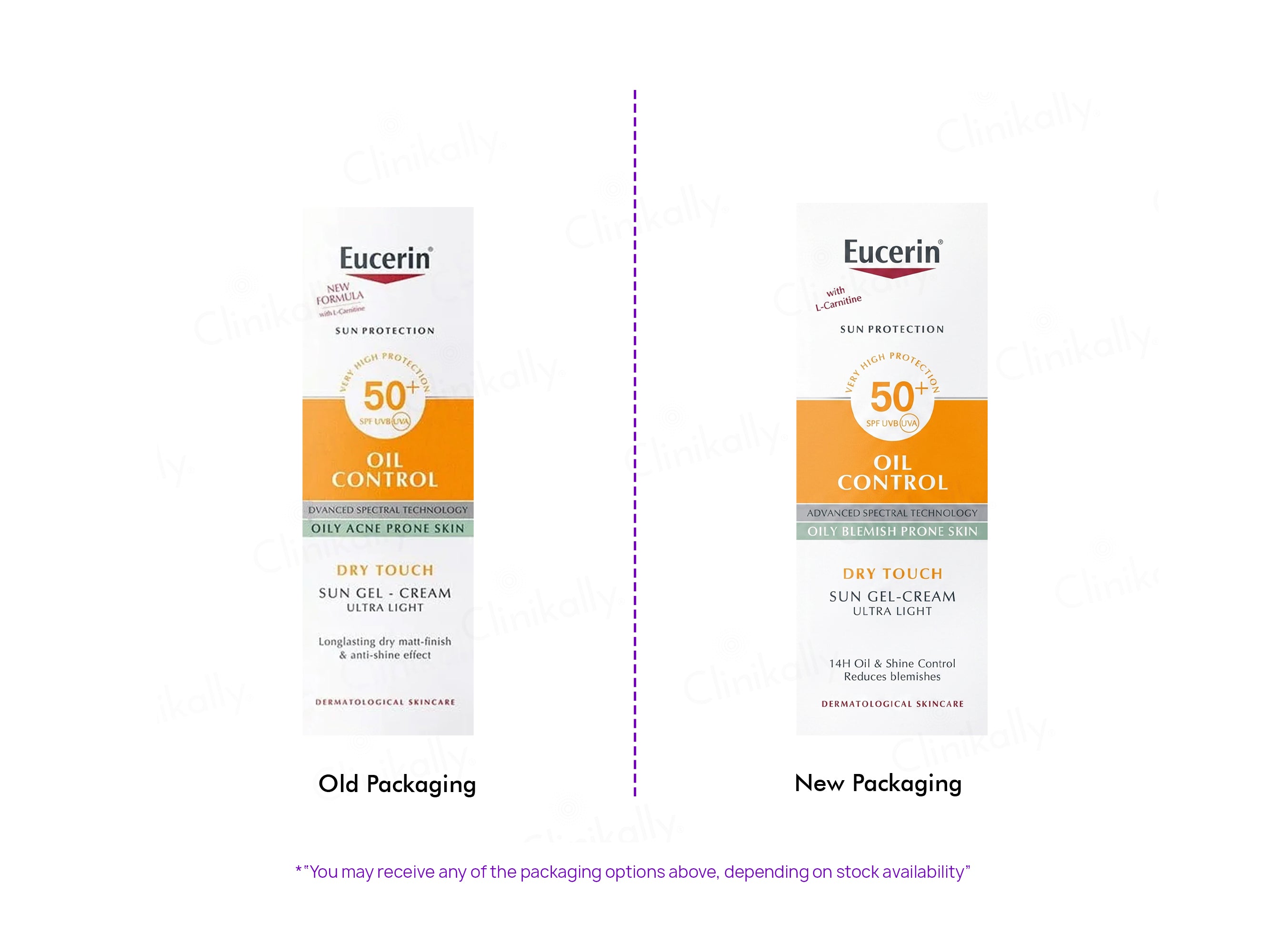 Eucerin Oil Control Dry Touch Ultra Light Sun Gel-Cream Sunscreen SPF 50+