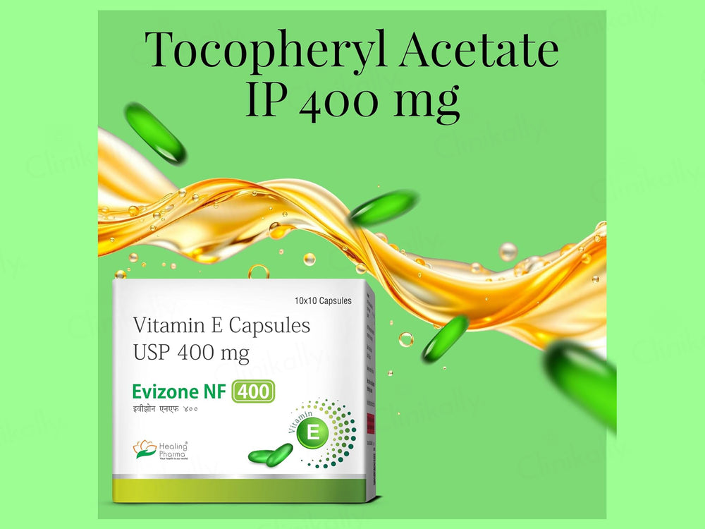 Evizone NF 400 Soft Gelatin Capsule