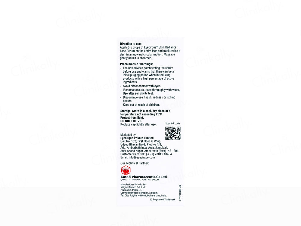 Eyecirque Skin Radiance Face Serum