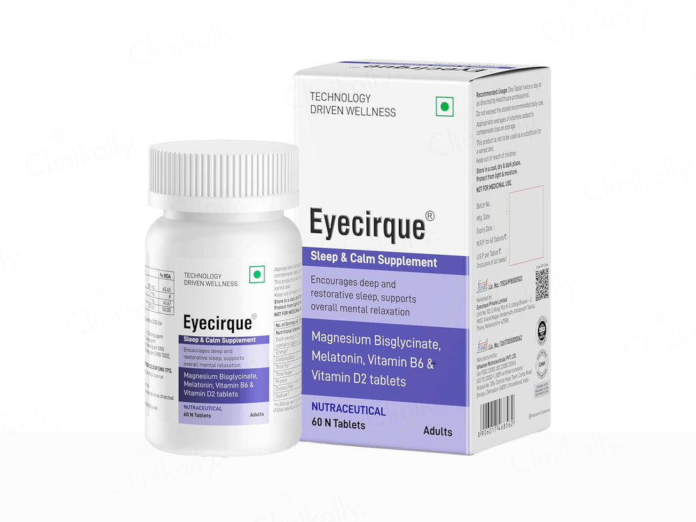 Eyecirque Sleep & Calm Nutraceutical Supplement Tablet For Adults