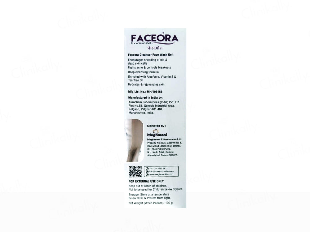 Faceora Rejuvenate Face Wash Gel