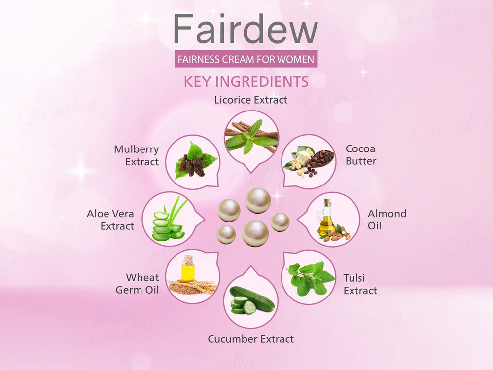 Fairdew pH Balanced Fairness Cream For Women