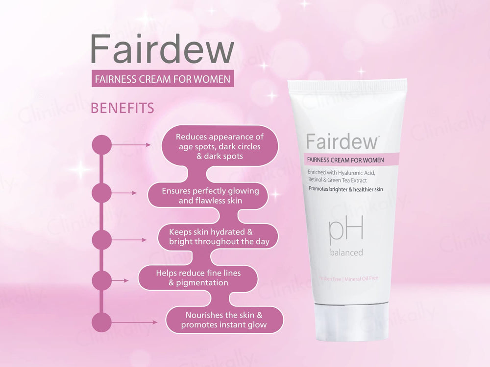 Fairdew pH Balanced Fairness Cream For Women