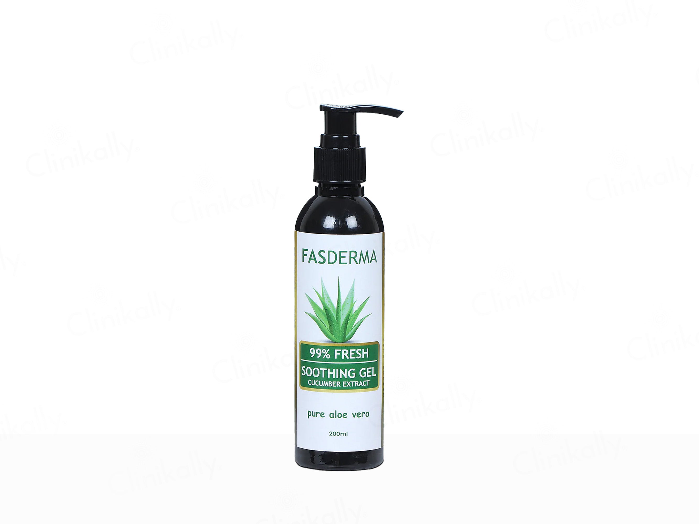 Fasderma 99% Pure Aloe Vera Fresh Soothing Gel With Cucumber Extract