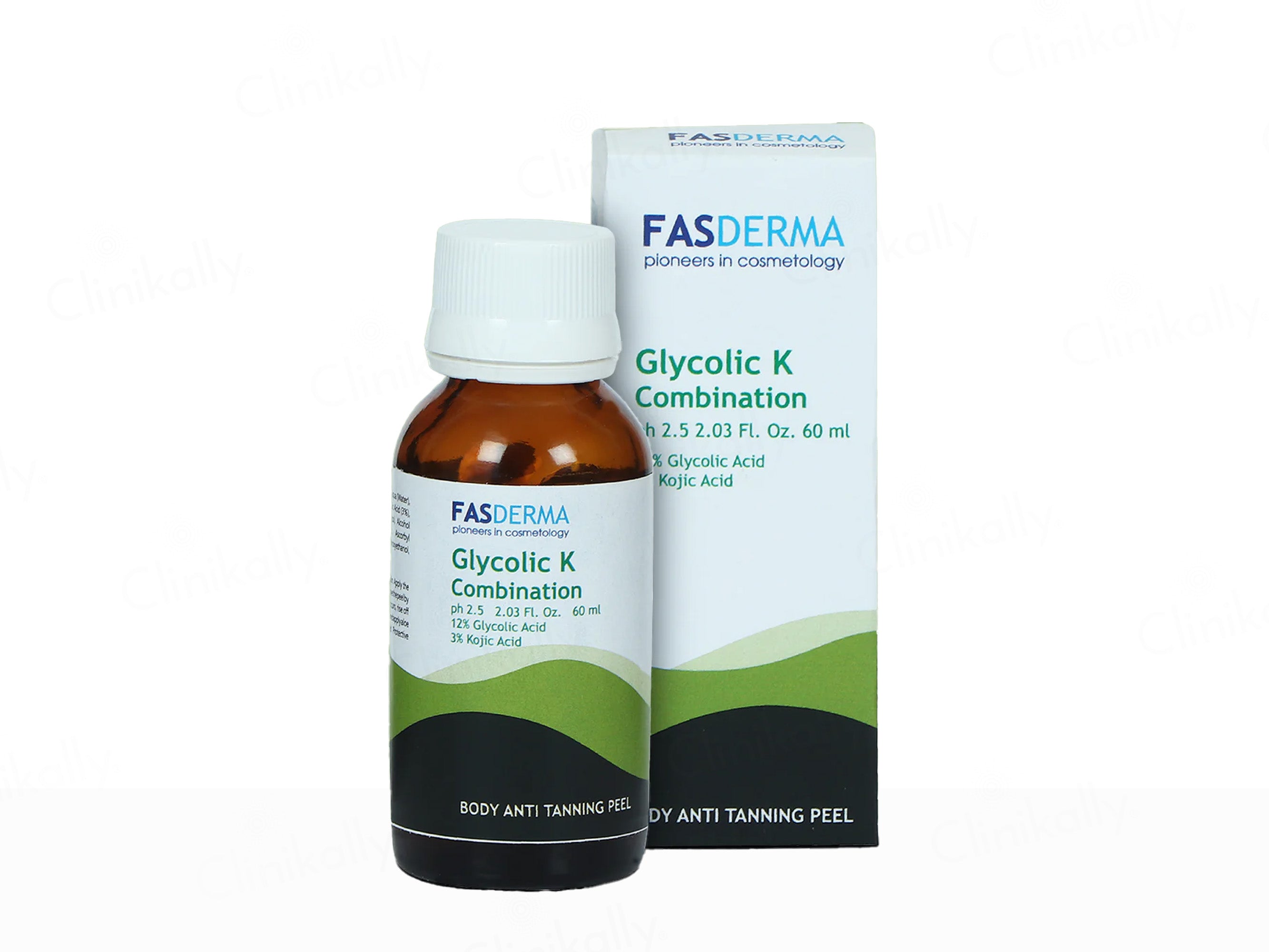 Fasderma Glycolic K Combination Body Anti Tanning Peeling Solution