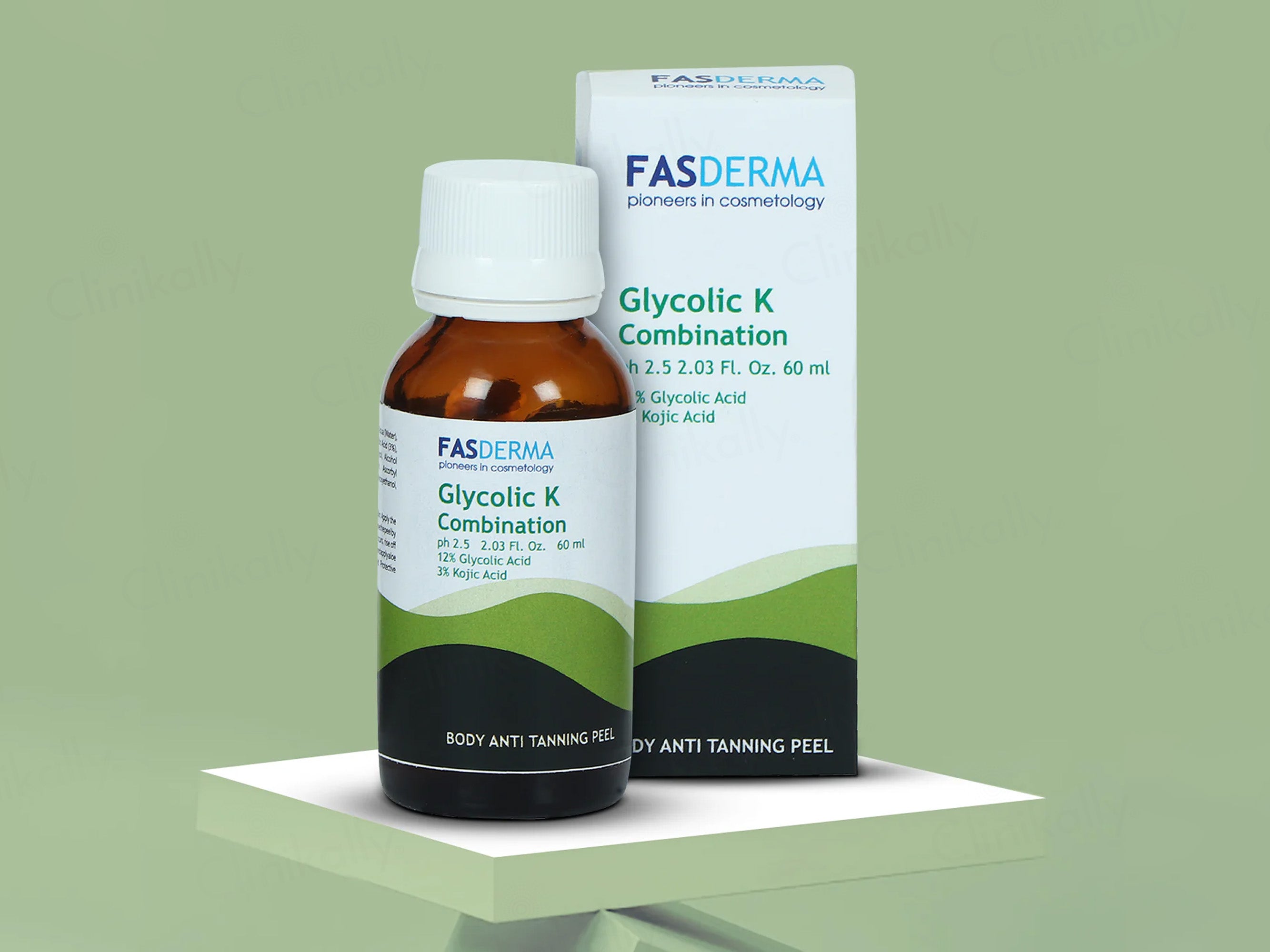Fasderma Glycolic K Combination Body Anti Tanning Peeling Solution