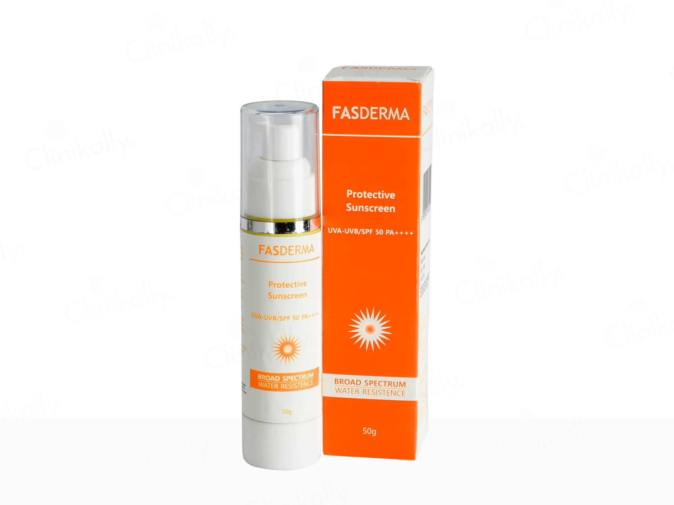 Fasderma Protective Broad Spectrum Water Resistence Sunscreen SPF 50 PA++++