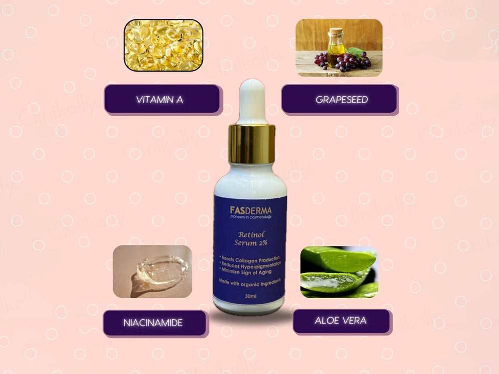 Fasderma 2% Retinol Face Serum