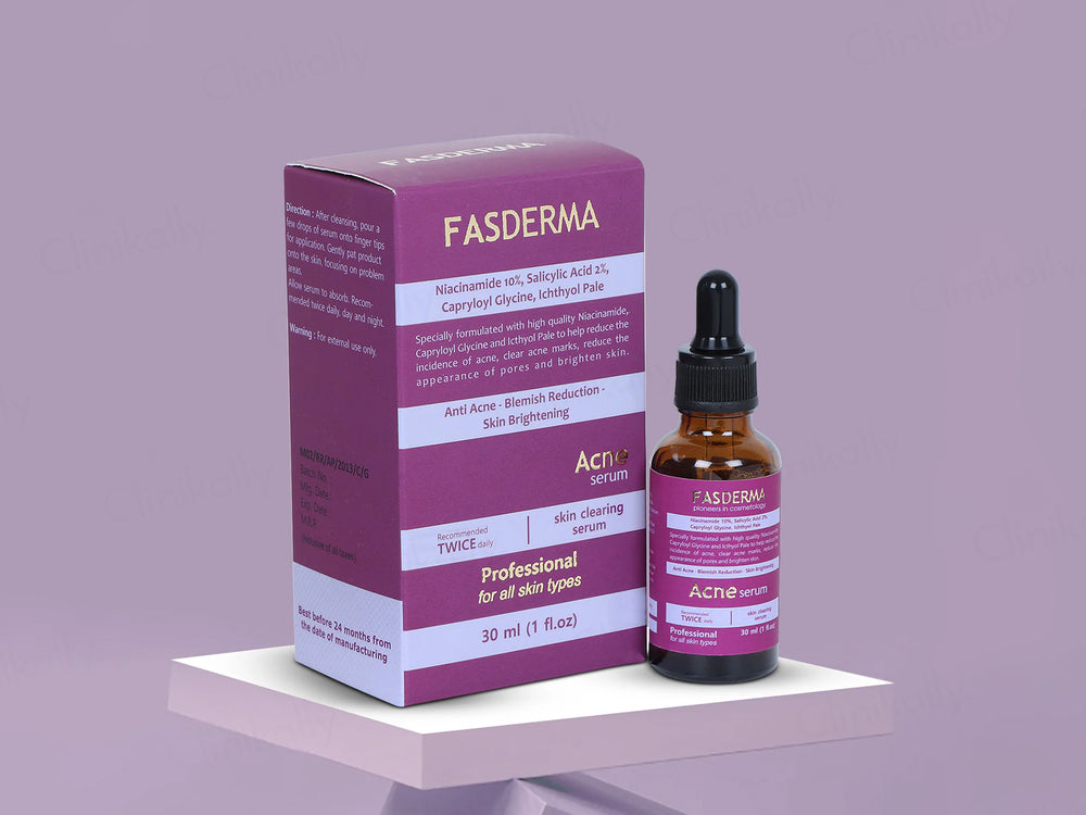 Fasderma Professional Skin Brightening Anti Acne Face Serum