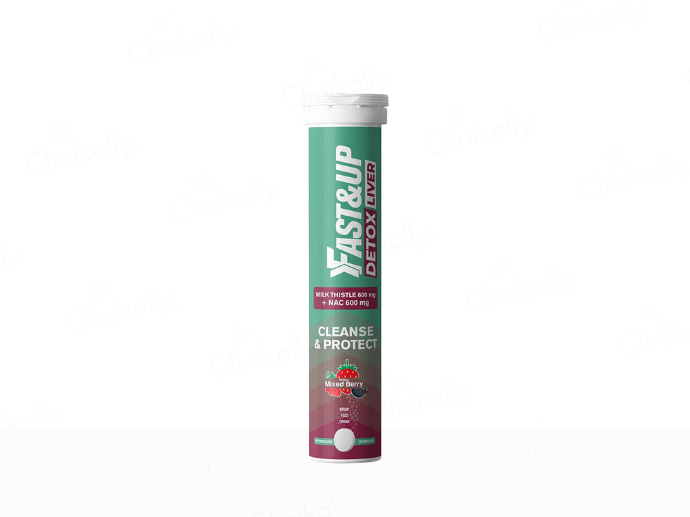 Fast&Up Liver Detox Effervescent Tablet - Mixed Berry Flavour