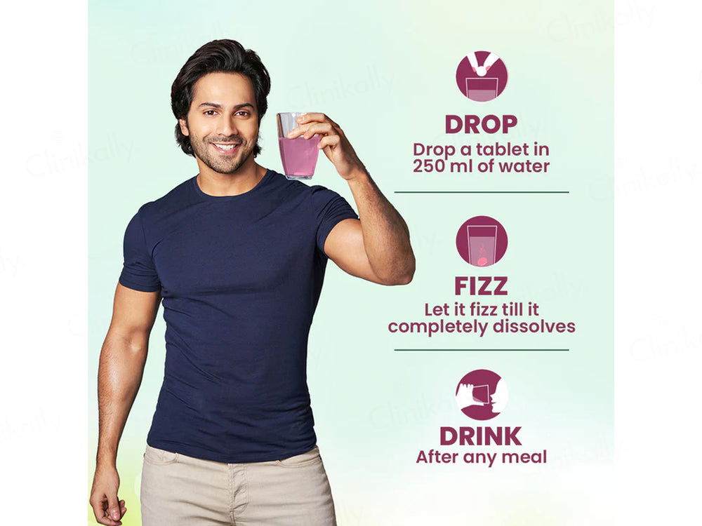 Fast&Up Liver Detox Effervescent Tablet - Mixed Berry Flavour