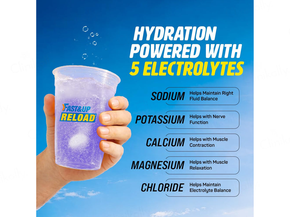 Fast&Up Reload Instant Electrolyte Zero Sugar Effervescent Tablet