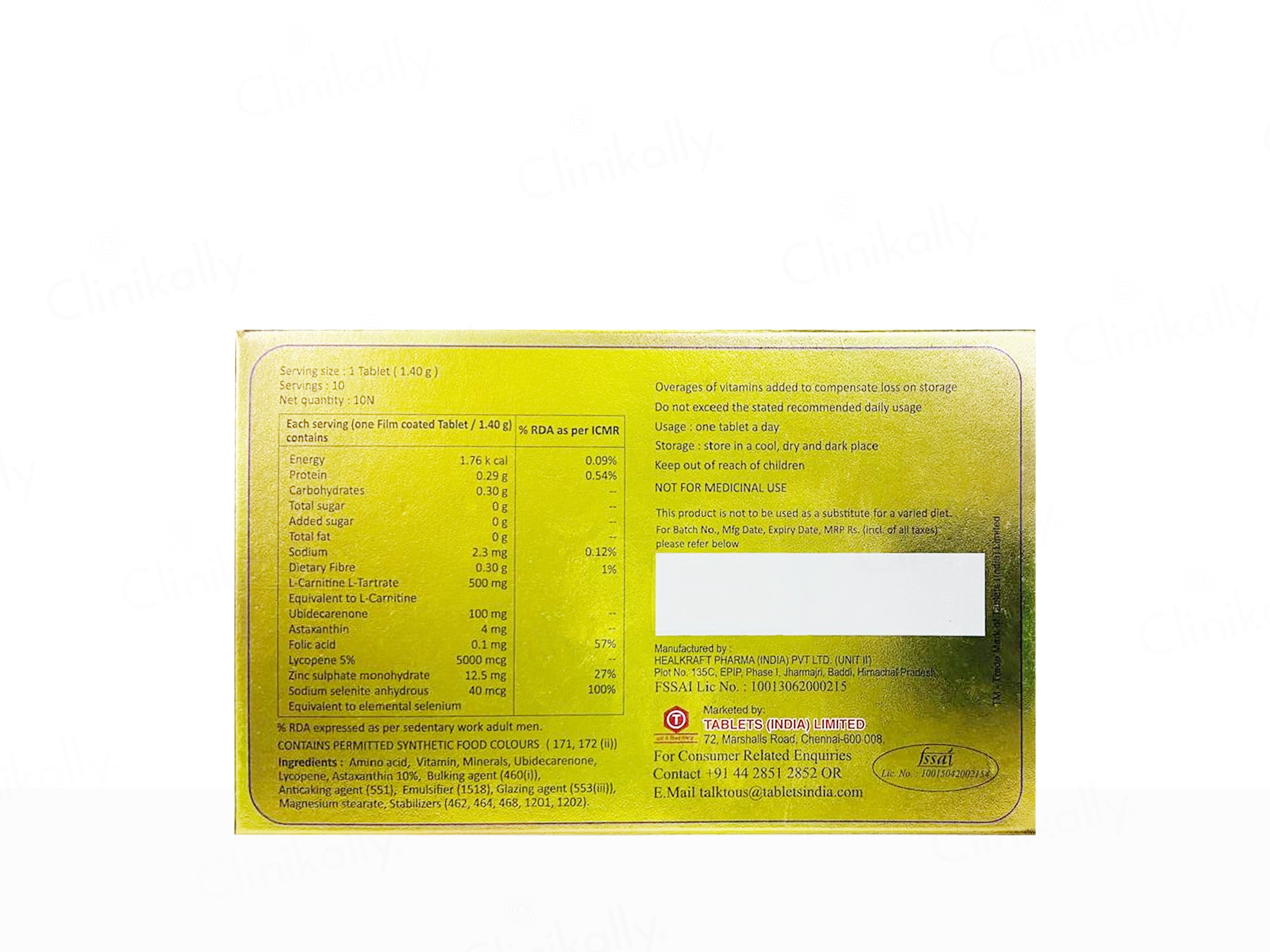 Fertihope-M Nutraceutical Tablet