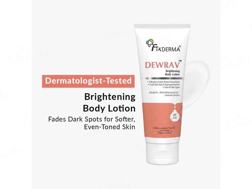 Fixderma Dewrav Brightening Body Lotion