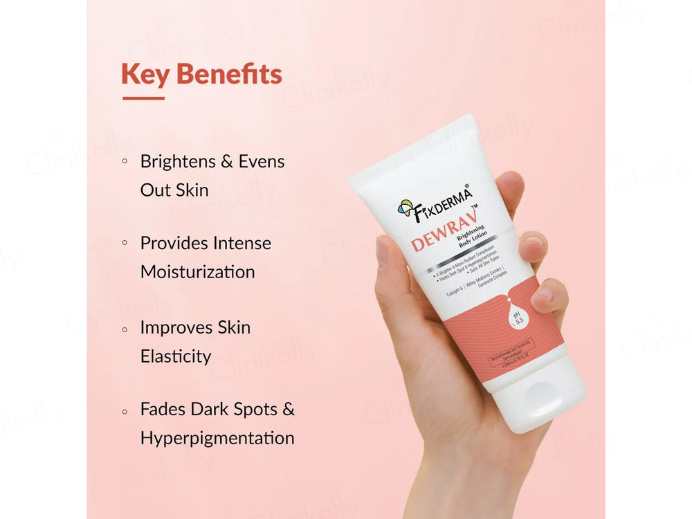 Fixderma Dewrav Brightening Body Lotion