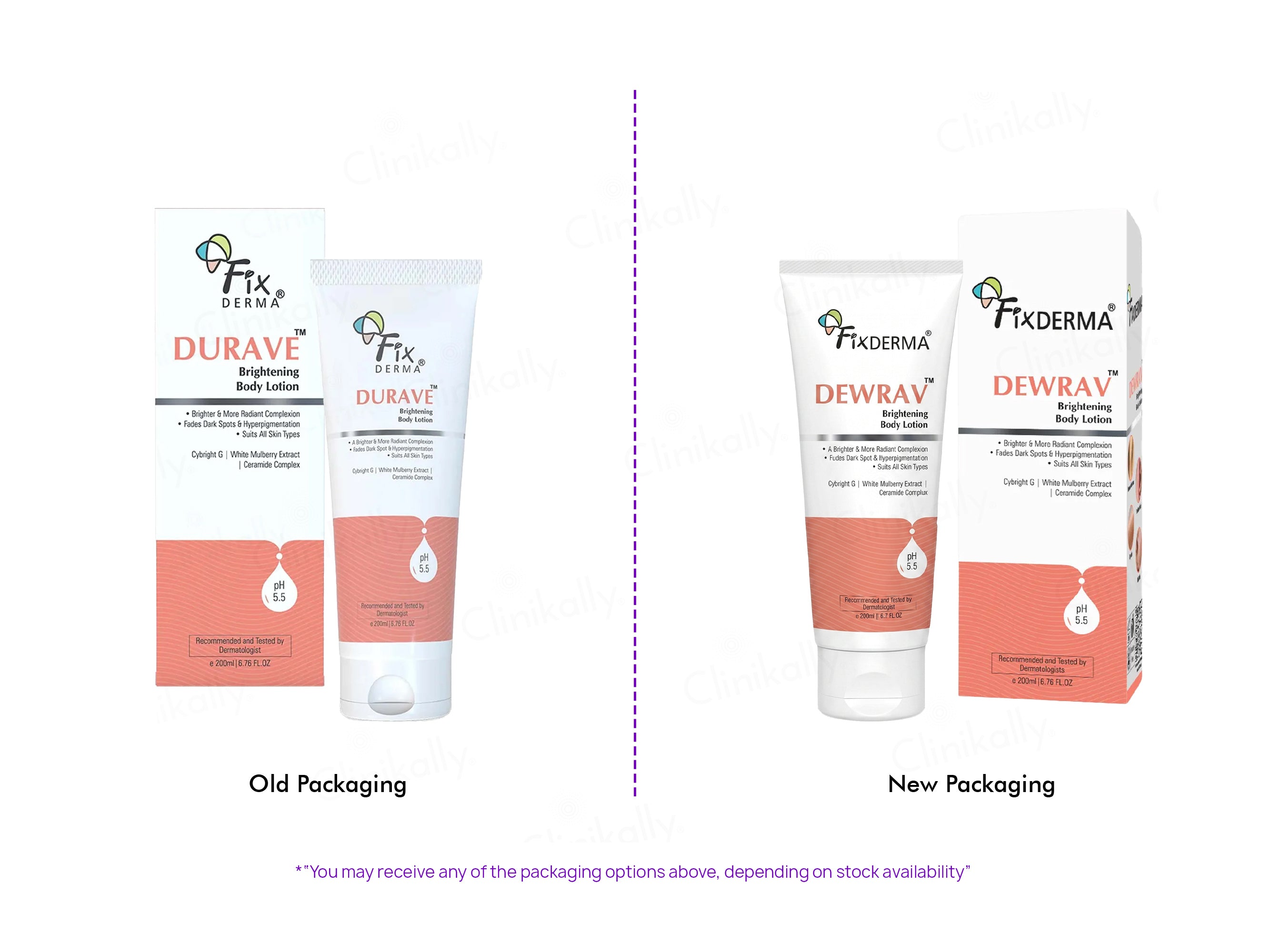 Fixderma Dewrav Brightening Body Lotion