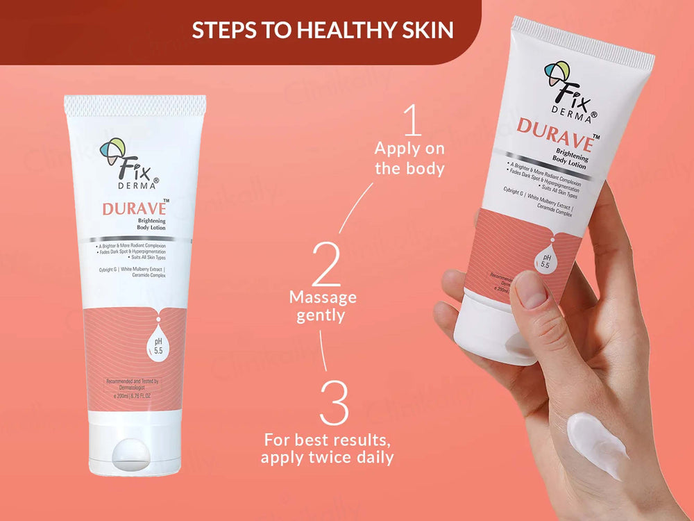 Fixderma Durave Brightening Body Lotion