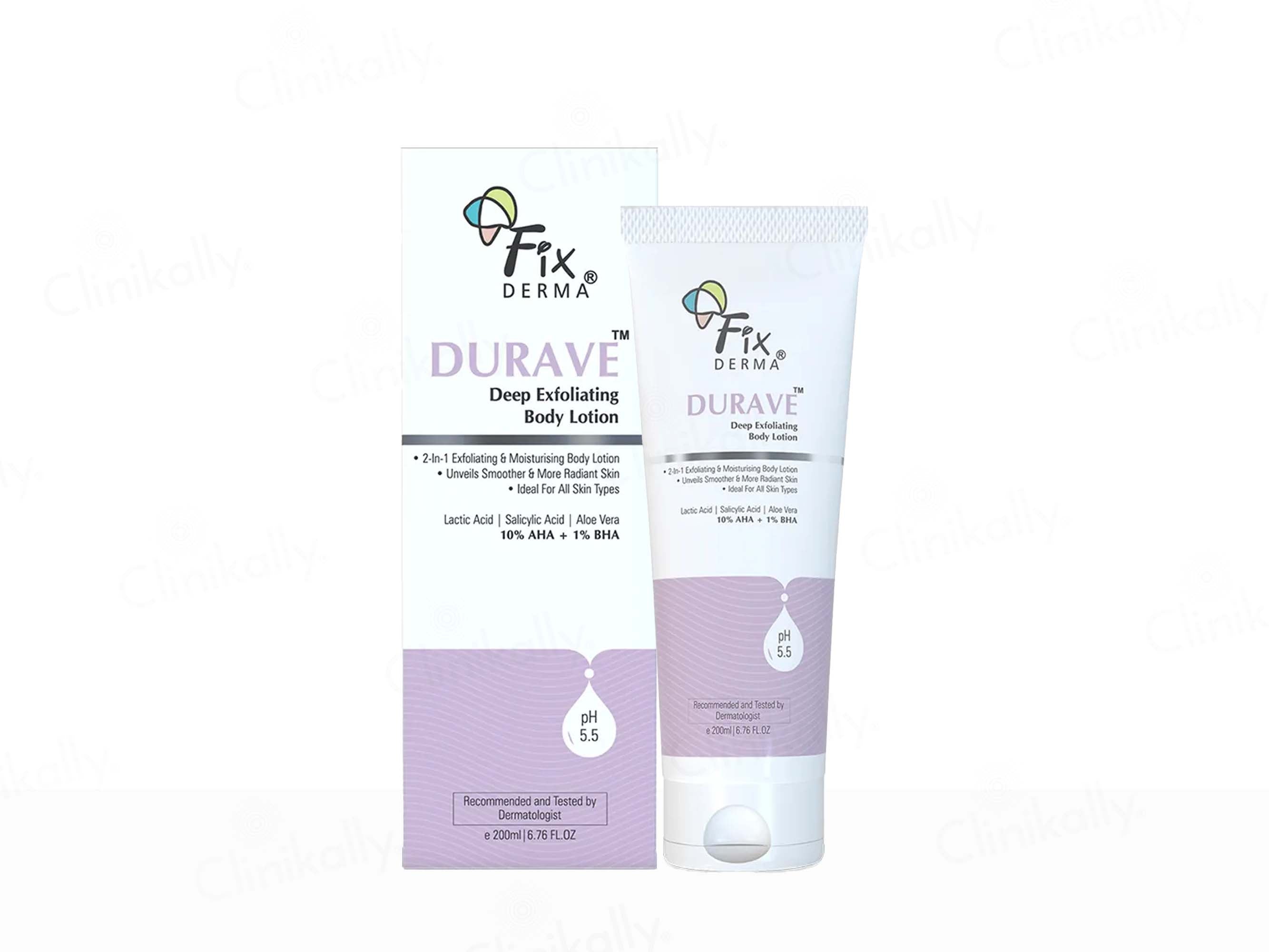 Fixderma Durave Deep Exfoliating Body Lotion