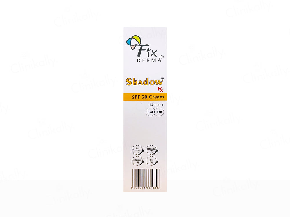 Fixderma Shadow Rx Sunscreen Cream SPF 50 PA+++