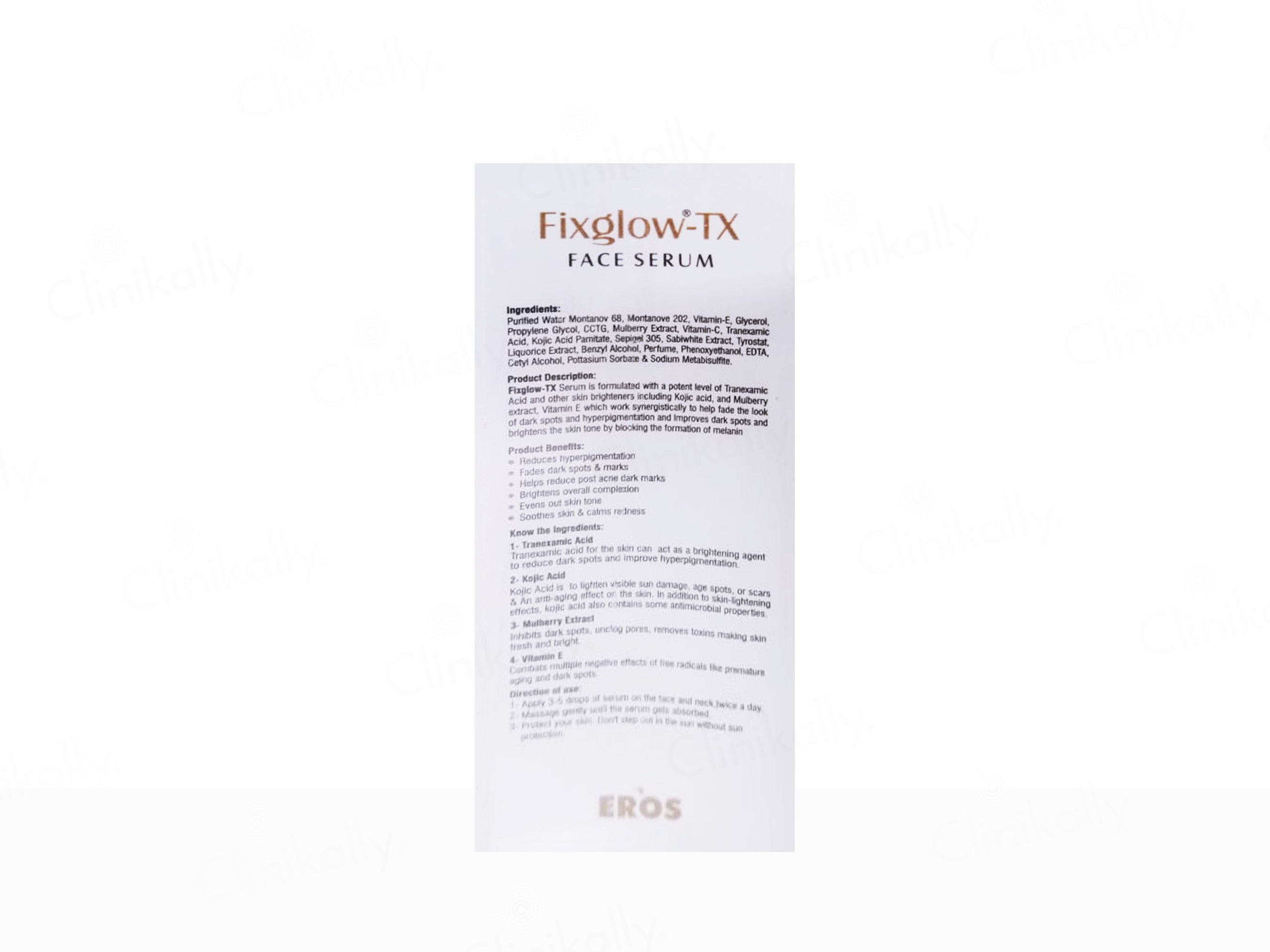 Fixglow-TX Face Serum